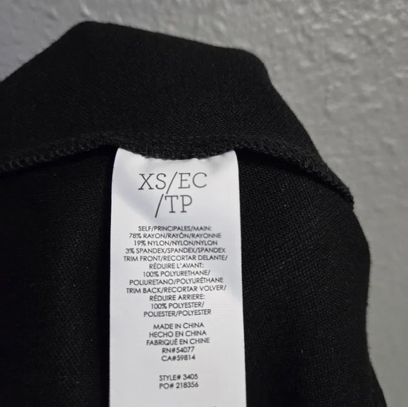 Cabi Faux Leather Black Ruffle Skirt Size XS - Picture 8 of 11